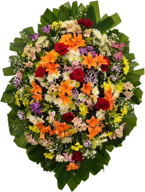 Coroa de Flores Celebração da Vida