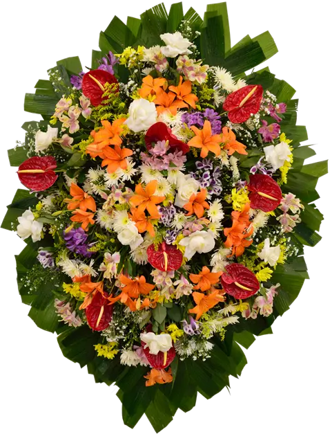 Coroa de Flores Grande Tributo