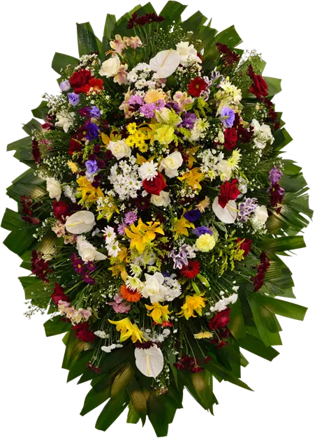Coroa de Flores Homenagem Majestosa